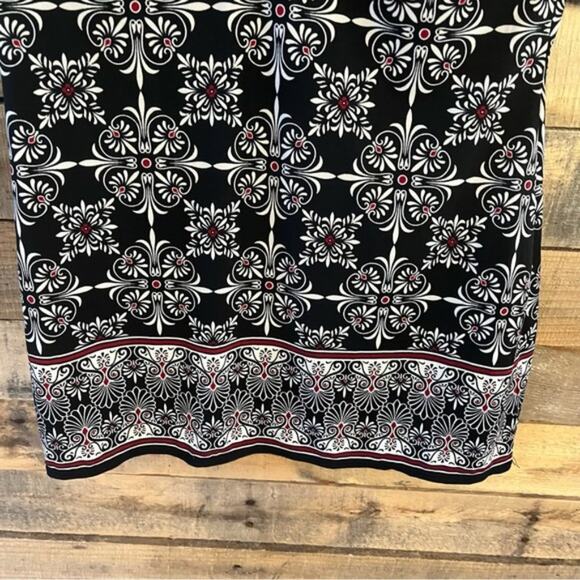 Max Studio Black And White Tunic Size Small‎ - Picture 5 of 9